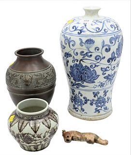 Group of Four Chinese Pieces