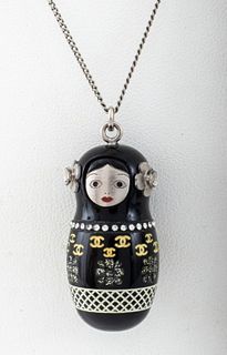 Chanel Russian Doll Charm Necklace