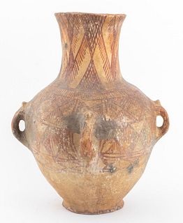 Chinese Neolithic Large Painted Pottery Vase