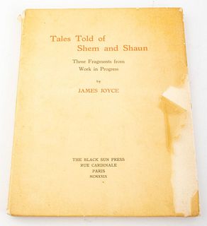 James Joyce Tales Told of Shem and Shaun