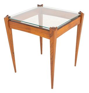 Rosewood and Macassar Ebony Low Table