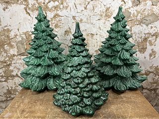 Pottery Christmas Trees