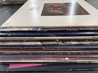 Group of Vinyl Albums