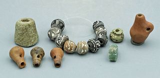 (8) Various Pre-Columbian Beads and Pendants