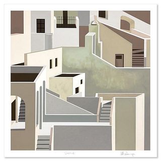 William Schlesinger (1915-2011), "Solitude" Limited Edition Serigraph, Numbered and Hand Signed with Letter of Authenticity