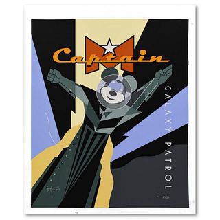 Mike Kungl, "Captain Galaxy Patrol" from a Sold-Out Limited Edition on Canvas from Disney Fine Art, Numbered and Hand Signed with Letter of Authentici