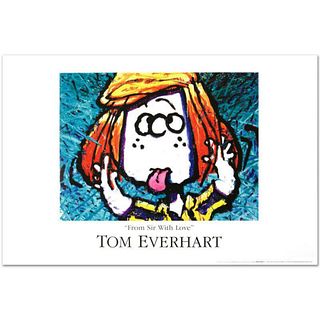 From Sir With Love Fine Art Poster by Renowned Charles Schulz Protege Tom Everhart.