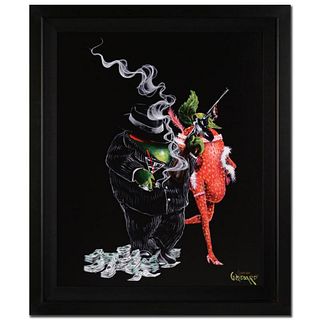 Michael Godard, "Gangster Love" Framed Limited Edition on Canvas, Numbered and Signed with Letter of Authenticity.