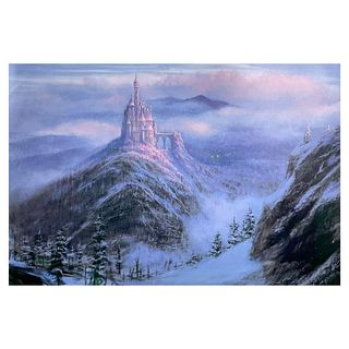 Peter Ellenshaw (1913-2007), "Mystical Kingdom of The Beast" Limited Edition on Canvas from Disney Fine Art, Numbered and Hand Signed with Letter of A