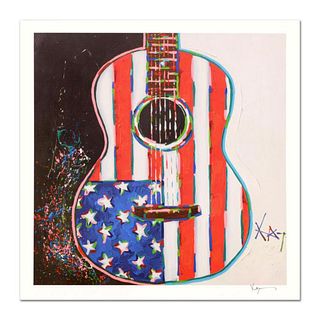 KAT, "American Acoustic" Limited Edition Lithograph, Numbered and Hand Signed with Certificate of Authenticity.