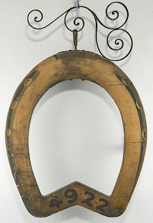 Horseshoe Livery Stable Trade Sign, Chicago