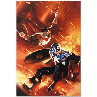Marvel Comics "Captain America #607" Numbered Limited Edition Giclee on Canvas by Mitchell Breitweiser with COA.