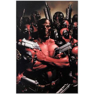 Marvel Comics "Deadpool #2" Numbered Limited Edition Giclee on Canvas by Clayton Crain with COA.