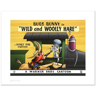 Wild & Wooly Hare Limited Edition Giclee from Warner Bros., Numbered with Hologram Seal and Certificate of Authenticity.