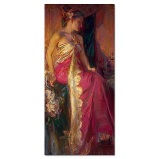 Dan Gerhartz, "Nouveau" Limited Edition on Canvas, Numbered and Hand Signed with Letter of Authenticity.