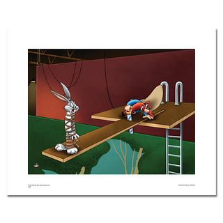High Diving Hare Numbered Limited Edition Giclee from Warner Bros, with Certificate of Authenticity.