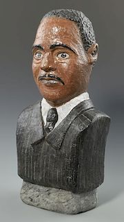 Tim Lewis Sculpture of MLK