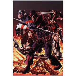 Marvel Comics "Hawkeye: Blind Spot #1" Numbered Limited Edition Giclee on Canvas by Mike Perkins with COA.