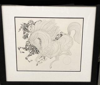 Guillaume Azoulay- Original pen and ink drawing on paper