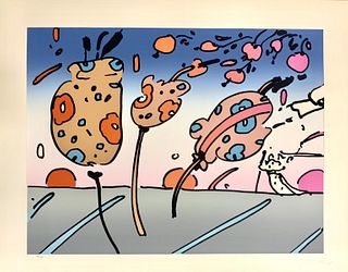 Peter Max- Limited Edition Serigraph on paper