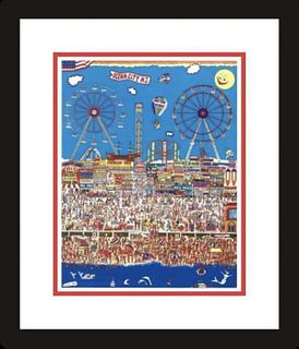 Al Schreiber- Hand signed and numbered 3D construction "Ocean City , NJ"