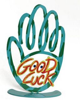 David Gershtein- Free Standing Sculpture "Hamsa Good Luck"