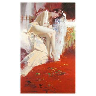 Pino (1939-2010), "Fanciful Dream" Artist Embellished Limited Edition on Canvas (28" x 46"), AP Numbered and Hand Signed with Certificate of Authentic