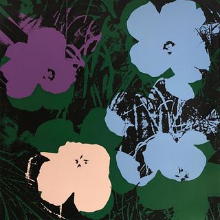 Andy Warhol- Silk Screen "Flowers 11.64"