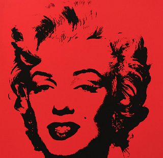 Andy Warhol- Silk Screen "Golden Marilyn 11.43"