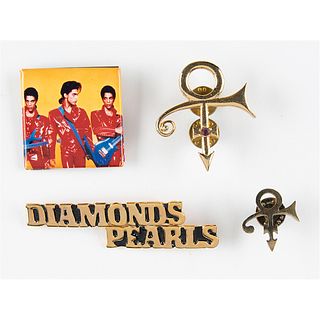Prince (4) Jewelry Samples for Diamonds and Pearls 1992 World Tour