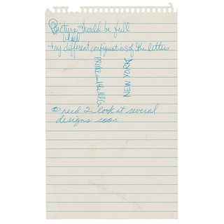 Prince Handwritten Album Art Instructions