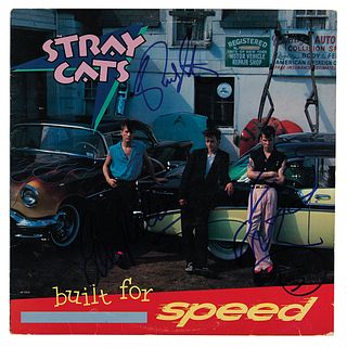 Stray Cats Signed Album