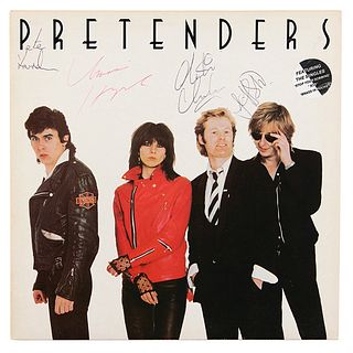 Pretenders Signed Album