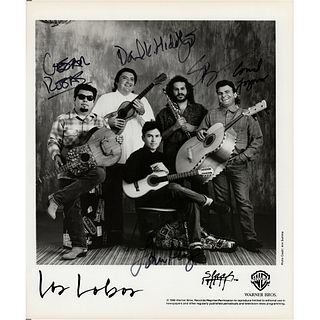 Los Lobos Signed Photograph