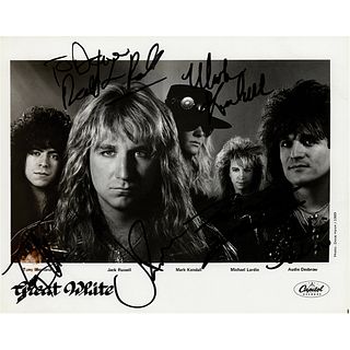 Great White Signed Photograph
