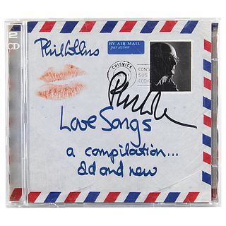 Phil Collins Signed CD