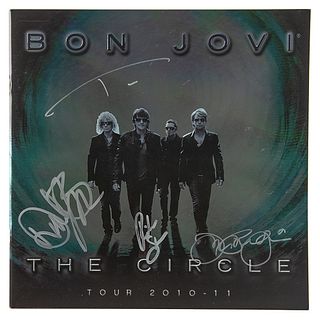 Bon Jovi Signed Program