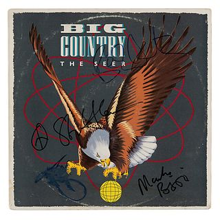 Big Country Signed Album