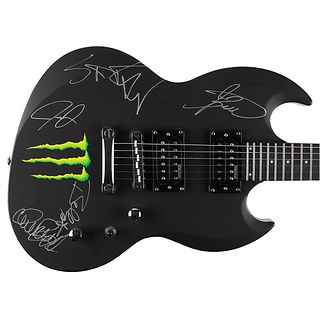 Anthrax Signed Guitar