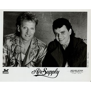 Air Supply Signed Photograph