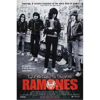 Ramones: End of the Century Poster Signed by Photographers