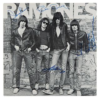 Ramones Signed Album