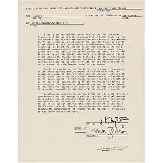 The Ramones 1979 Hotel Diplomat (New York) Concert Document
