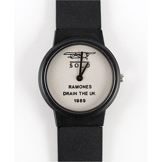 CJ Ramone&#39;s 1989 &#39;Drain the UK&#39; Tour Wristwatch
