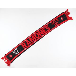 Joey Ramone&#39;s Personally Owned Promotional Scarf