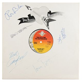 Tom Petty and the Heartbreakers Signed Single Album