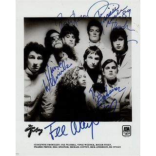 The Tubes Signed Photograph