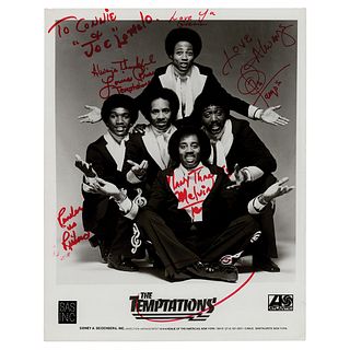The Temptations Signed Photograph