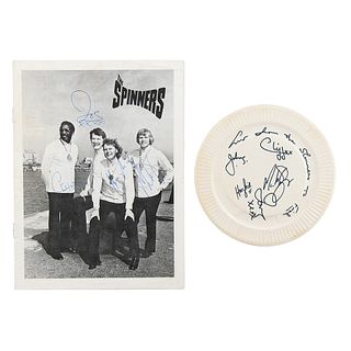 The Spinners (2) Signed Items