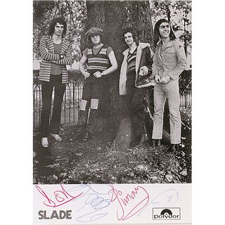 Slade Signed Photograph